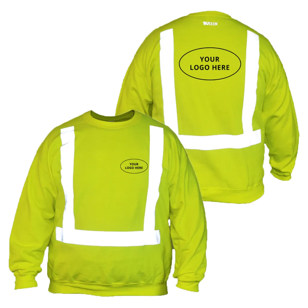 ANSI Reflective Sweatshirt with Custom Logo