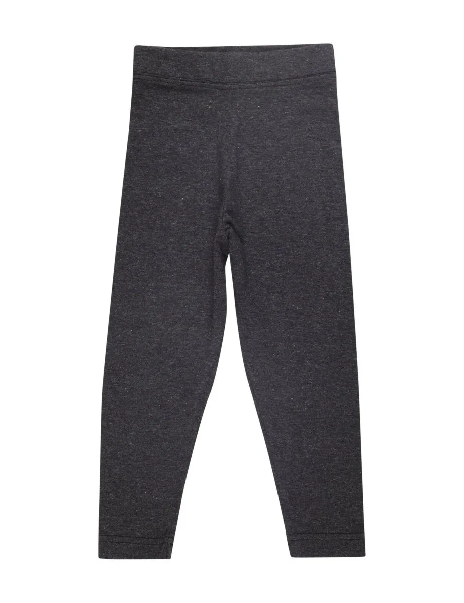 Combo of 3 Girls Full Length Leggings-Grey, Charcoal Grey and Black