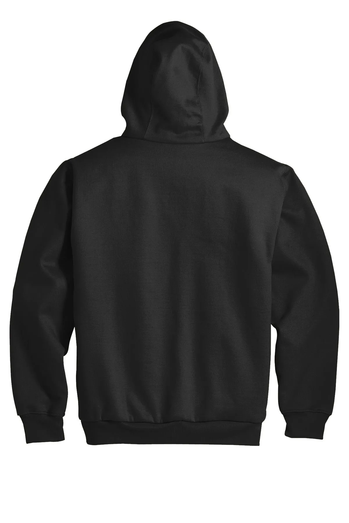 CornerStone Men's Heavyweight Full-Zip Hooded Sweatshirt with Thermal Lining. CS620