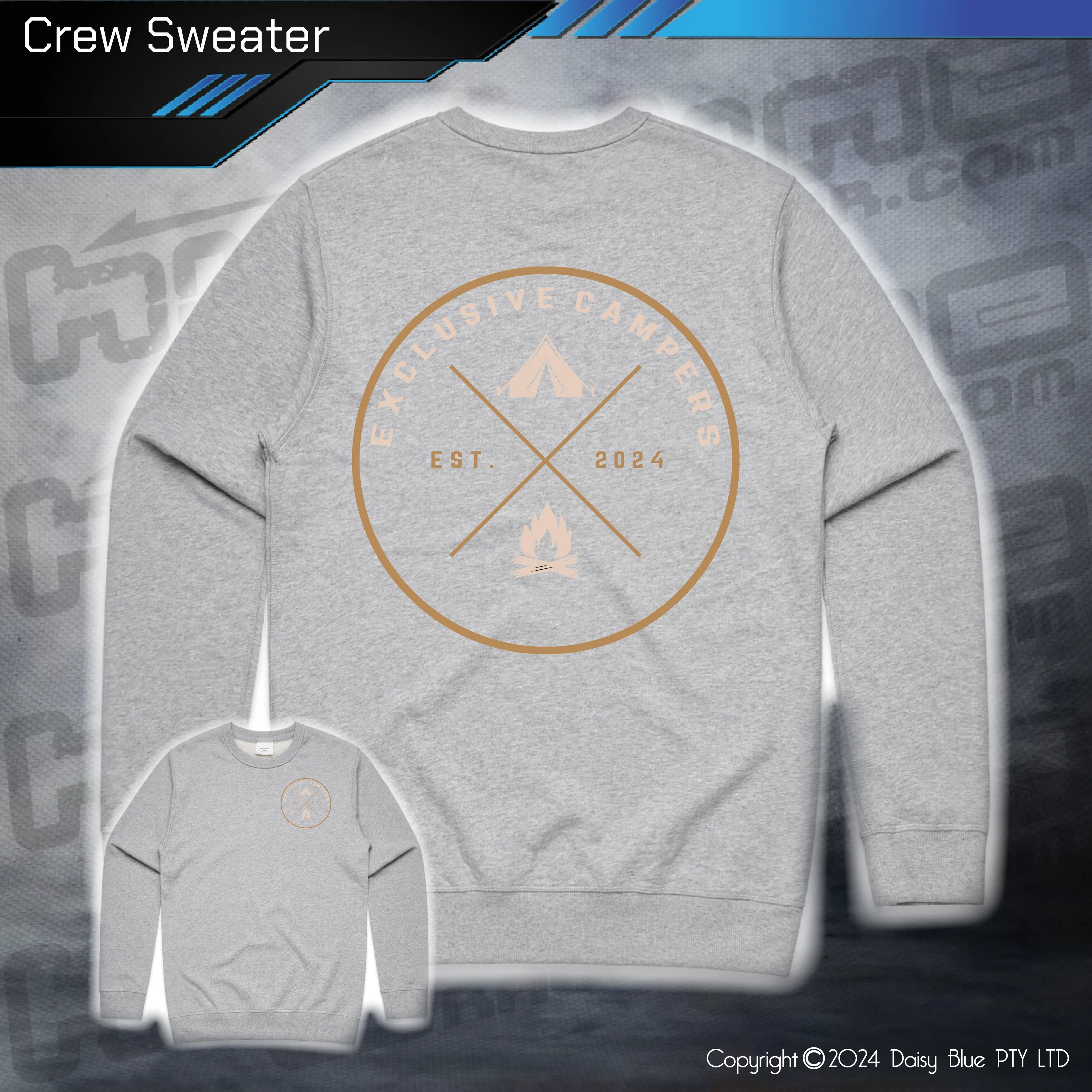 Crew Sweater - Exclusive Campers