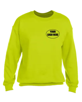 High Visibility Graphic Sweatshirt With Custom Logo