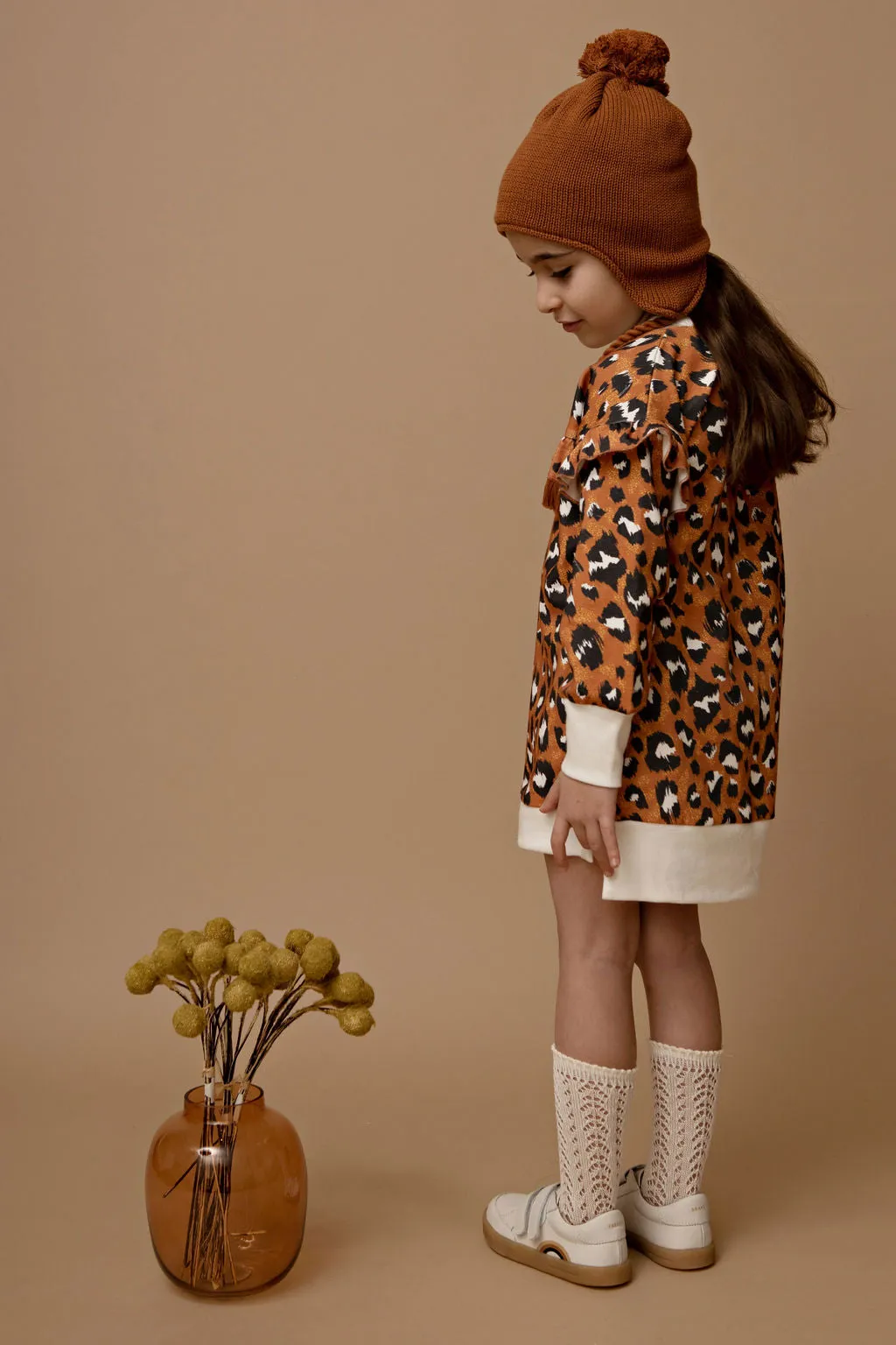 Kapow Wilds Chocolate Sweater Dress
