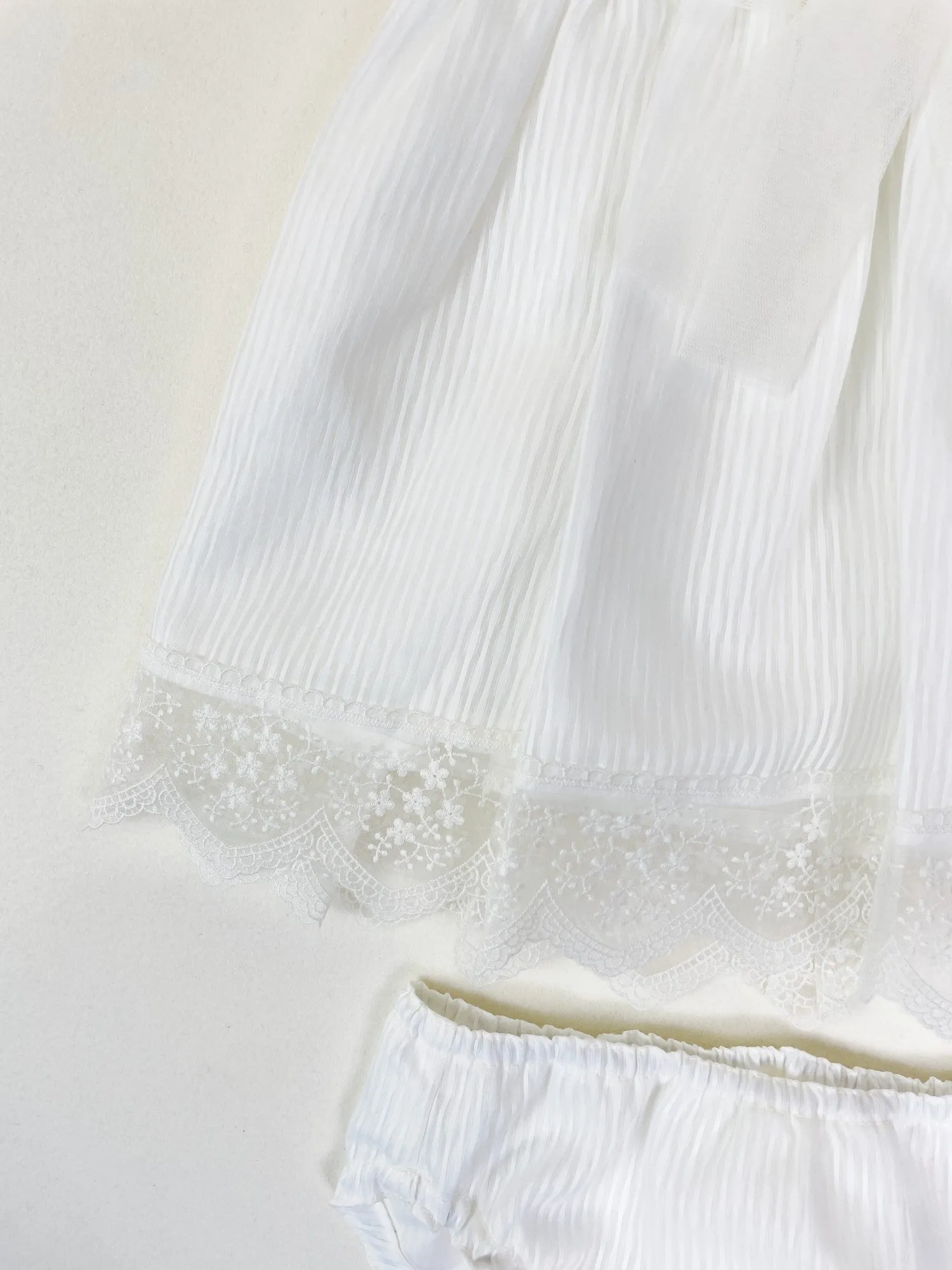 Mikimama Organza Baby Ceremony Dress with Bonnet
