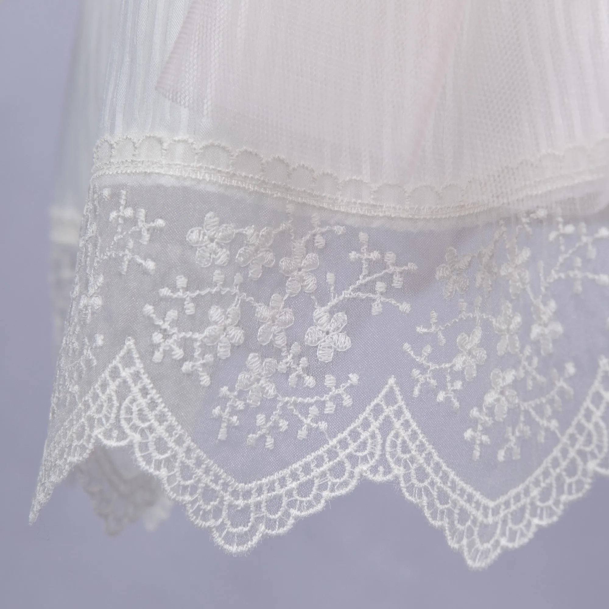 Mikimama Organza Baby Ceremony Dress with Bonnet