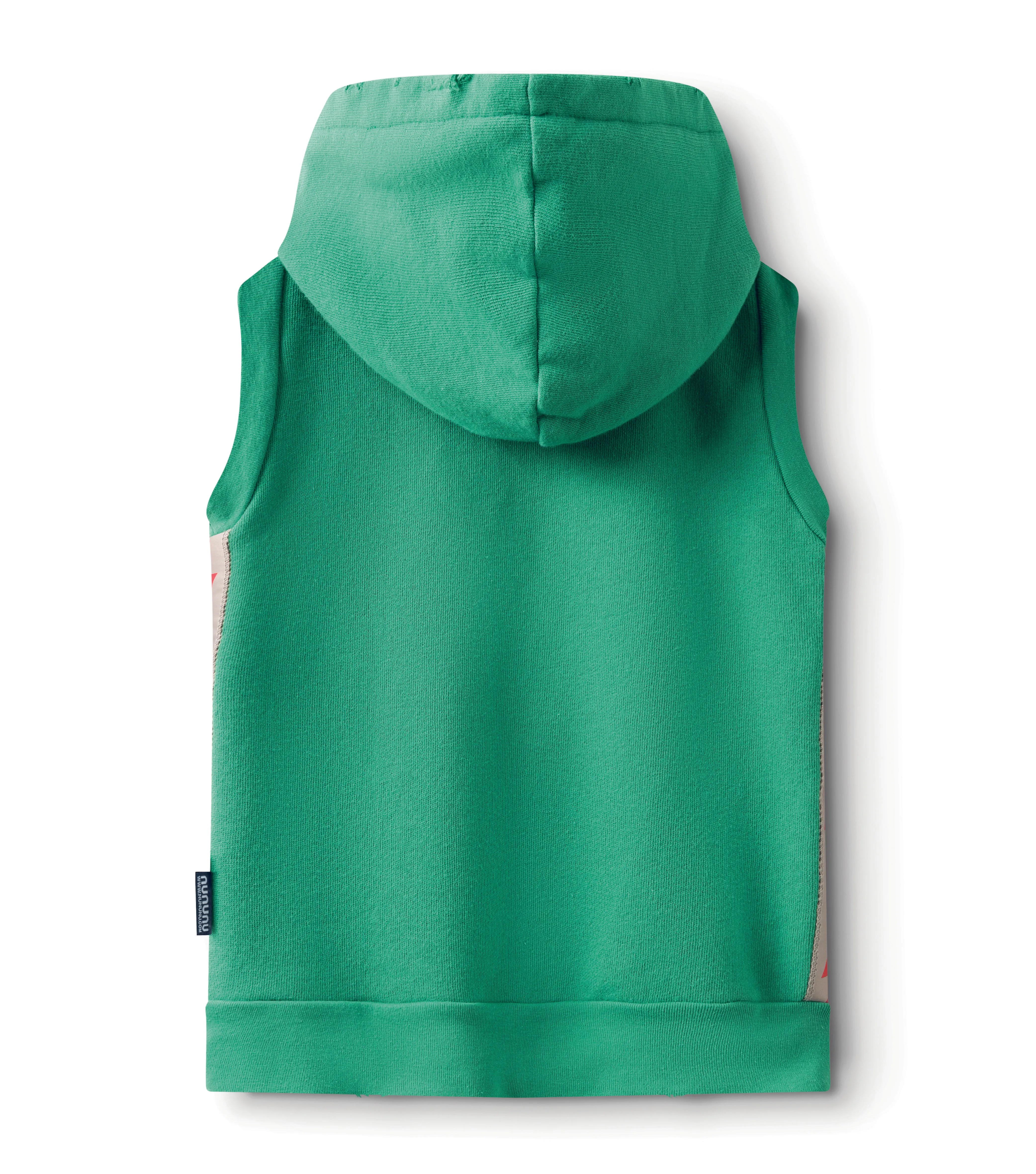 Nununu Mossy Green Hooded Sweatshirt Vest