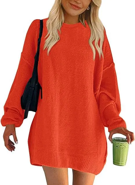 Purpdrank fall outfits women Women's Autumn and Winter Turtleneck Sweater Fashion Rib Knitted Pullover Loose