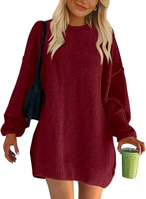 Purpdrank fall outfits women Women's Autumn and Winter Turtleneck Sweater Fashion Rib Knitted Pullover Loose
