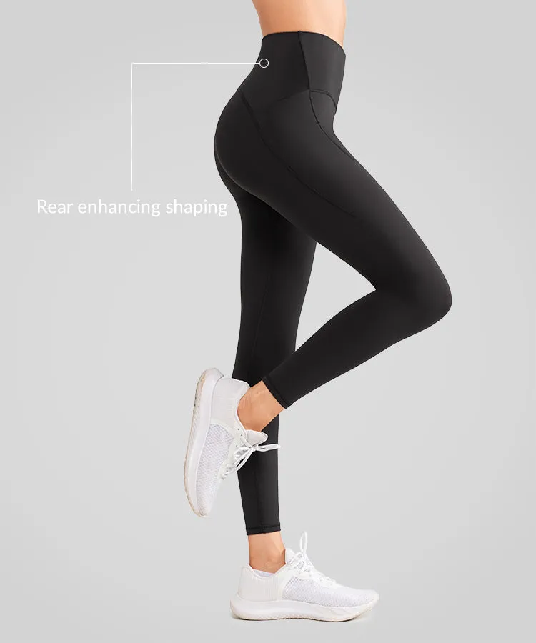 Sculpt Four-way Stretch Fleece Lined Leggings 26''| Women's High Support Leggings