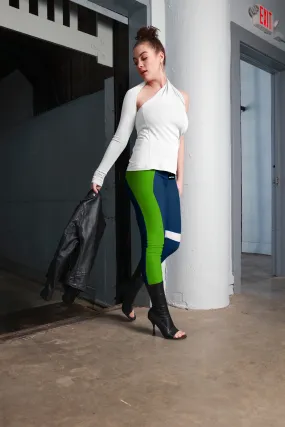 Seattle Seahawks Color Block Legging