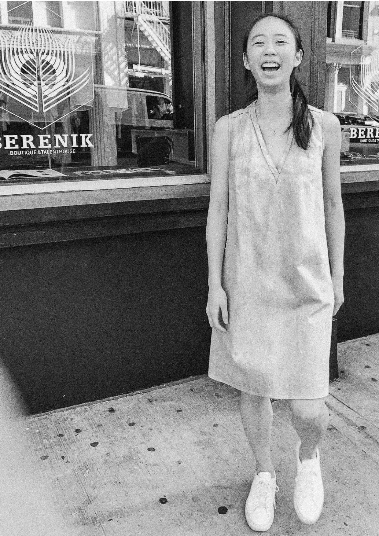 SHIRT/DRESS SLEEVELESS - DENIM light grey washed