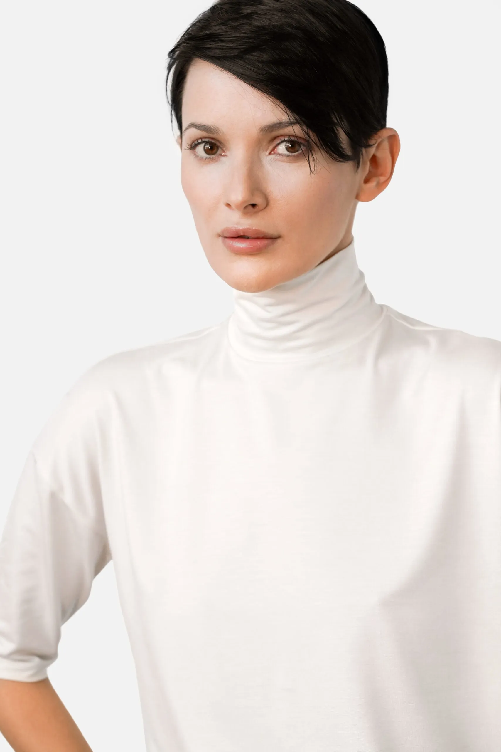 Tomasine Turtleneck Top Birch